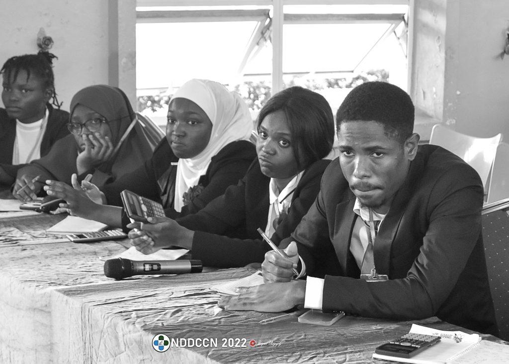 Some contestants at the National Drug Dosage Calculation Competition 2022
