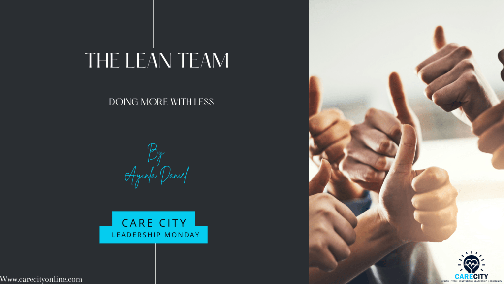 Lean team banner - care city media 
